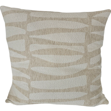 Kussen Organic bouclé , 50 cm x 50 cm